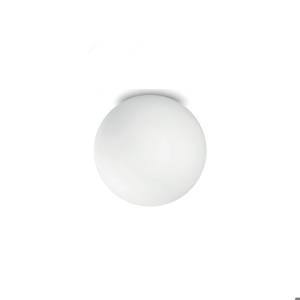 Linea light oh! plafoniera da bagno sfera bianca 28cm