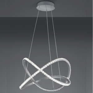 Lampadario stanza da letto design moderno led 3000k rgbw dimmerabile