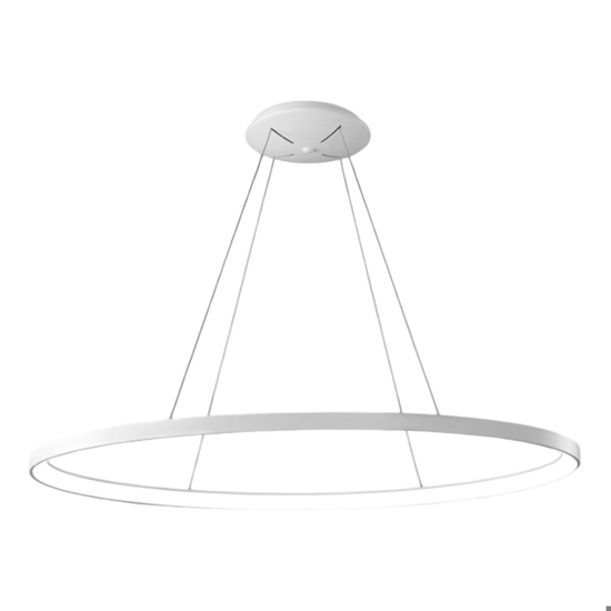 Vivida lifering-o lampadari led a sospensione bianco 80w 3000k 4000k dimmerabile