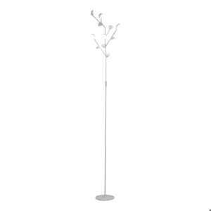 Piantana albero led 33w 3000k design moderno bianca