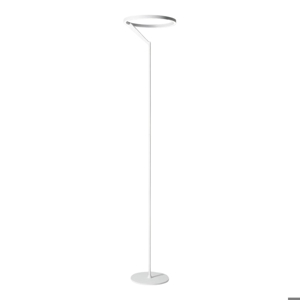 Lampada da terra vivida meridiana bianca led 27w dimmerabile 3000k 4000k