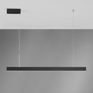 Vivida segmento nero lampadario per cucina moderna nero led 36w cct