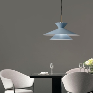 Lampada celeste design moderno per cucina sforzin miloox kim