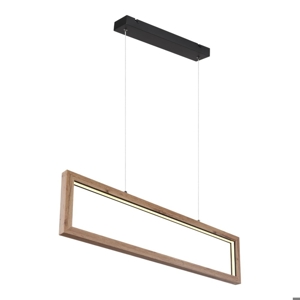 Lampada di legno led 3000k per tavolo soggiorno