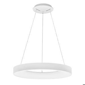 Lampadario cerchio led 3000k 4000k wireless bianco dimmerabile