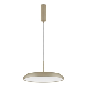 Lampada a sospensione design led per cucina oro champagne