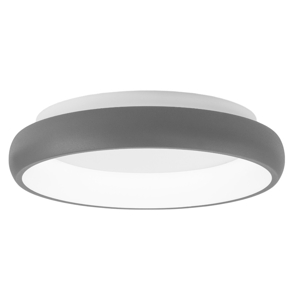 Plafoniera per cucina moderna grigio led 32w 3000k dimmerabile