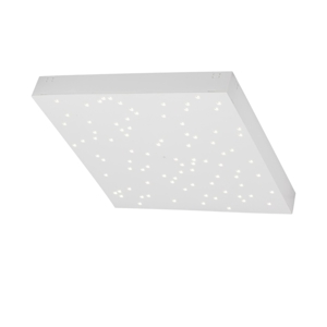 Plafoniera pannello quadrato cielo stellato bianco led 3000k 4000k 8w