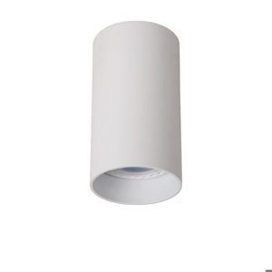 Faretto cilindro bianco led 5w 3000k dimmerabile da soffitto