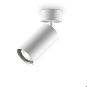 Dynamite pl1 ideal lux faretto led gu10 3000k da soffitto orientabile bianco