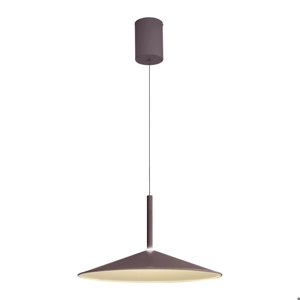 Lampadario saliscendi per cucina moderna marrone 16w 3000k