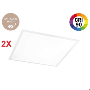 Ideal lux led panel n2 pannelli 60x60 40w 4000k da incasso rg19 cri90