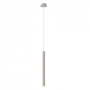 Lampada sospensione cilindro bianco led 6w 3000k