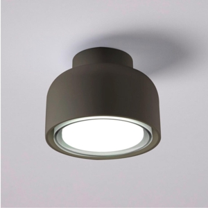 Applique led da parete soffitto moderna vivida bottone bronzo