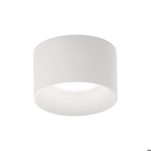 Plafoniera lampada di gesso rotonda bianca da soffitto