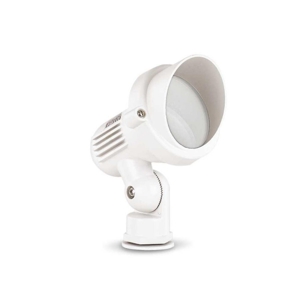 Ideal lux terra pr1 small faretto con picchetto per terreno esterno bianco ip65