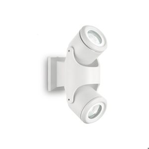 Xeno pl2 faretto da soffitto tetto per esterno bianco orientabili ideal lux