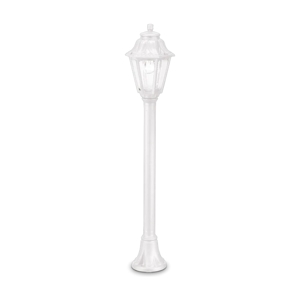 Ideal lux dafne pt1 lampioncino da giardino lanterna per esterno bianco ip55