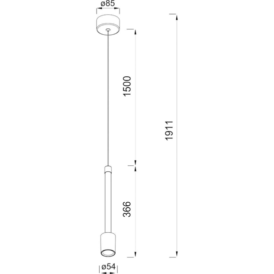 Lampada a sospensione bianca design moderna pendente led