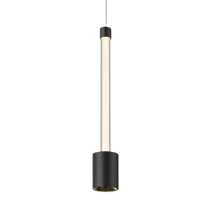 Lampadario sospensione design nero pendene led moderna