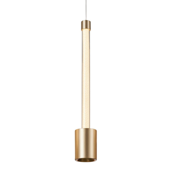 Lampadario a sospensione oro design moderna pendente led