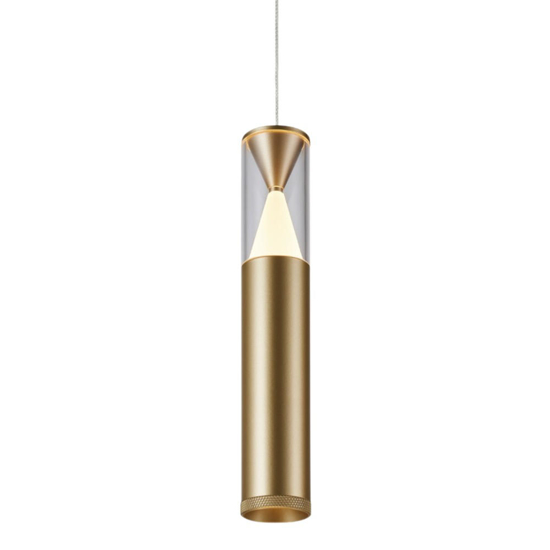 Lampadario sospensione pendente oro design per top cucina