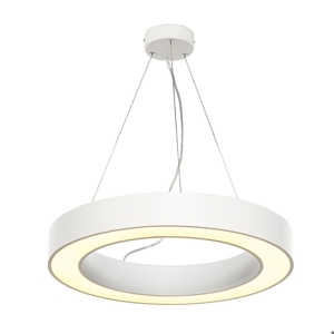 Lampadario a led moderno 40w 3000k dimmerabile 60cm rotondo