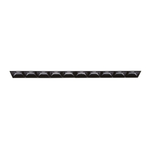 Lika fi trimless faretto led incasso per controsoffitto nero 10 luci 20w 3000k 220v