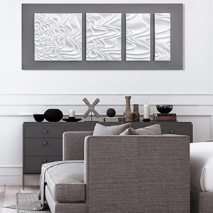 Quadro moderno astratto 120x50 chic decorativo per soggiorno