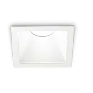 Game trim square 11w 3000k ip65 quadrato ideal lux faretto per bagno bianco