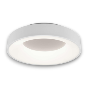 Plafoniera da cucina bianca moderna led 27w 4000k rotonda cerchio