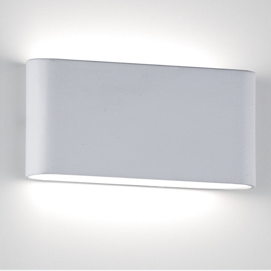 Isyluce applique da esterno bianco  20w 3000k moderna fp