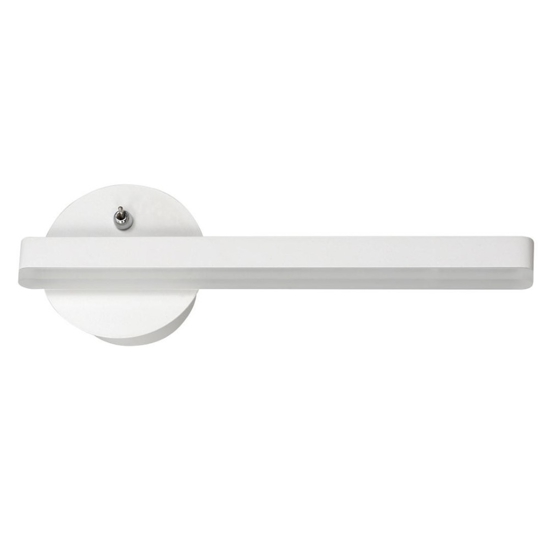 Applique bianco led 4000k per comodino sinistro moderno fp