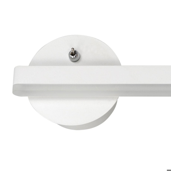 Applique bianco led 4000k per comodino sinistro moderno fp