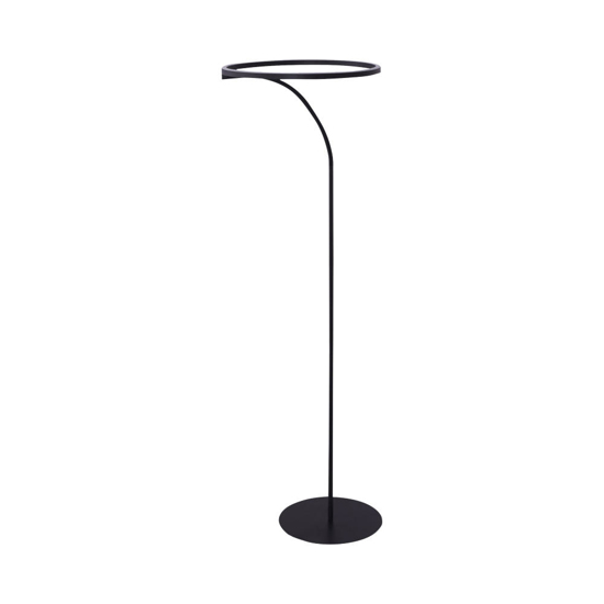 Lampada da terra design moderno nera led 24w 4000k