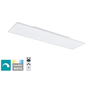 Plafoniera led 120x30 38w tricolor rettangolare