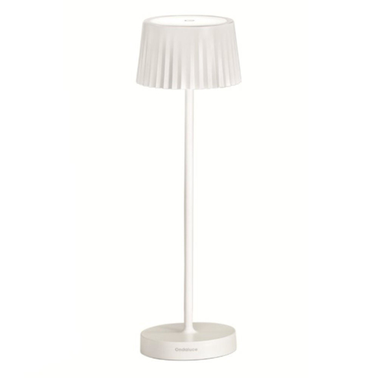 Ondaluce macao lampada da tavolo per esterno senza cavo ip54 led 300ok