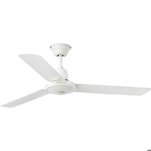 Ventilatore da soffitto bianco fino a 17mq con pale