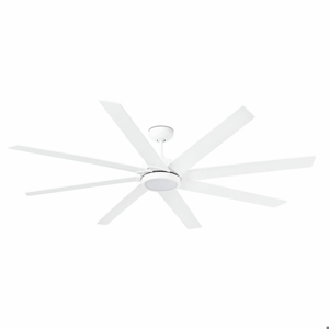 Ventilatore con luce da soffitto per ambienti oltre 28mq bianco