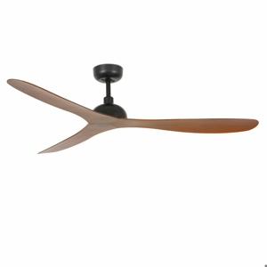 Ventilatore da soffitto pale legno noce fino a 28mq silenzioso