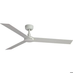 Ventilatore da soffitto bianco fino a 28mq silenzioso con pale