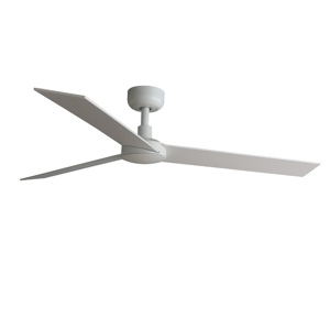 Ventilatore grande da soffitto a pale fino a 28mq bianco