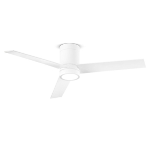 Ventilatore perenz bianco da soffitto con luce moderno