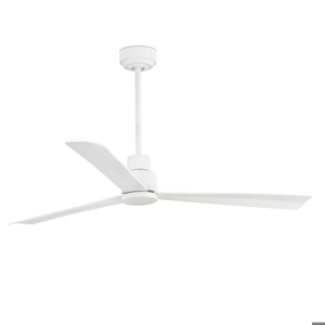 Ventilatore a pale fino a 18 mq da soffitto bianco con telecomando