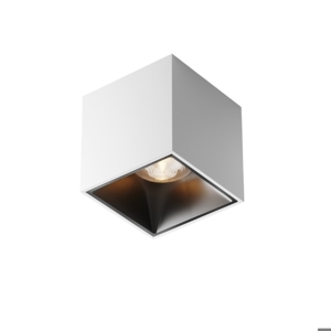 Faretto da soffitto cubo led 12w 3000k bianco nero