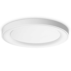 Planet pl d60 ideal lux plafoniera led 3000k rotonda bianca