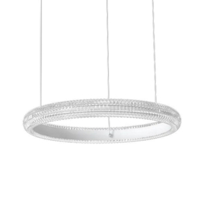 Ideal lux miracle sp d40 lampadario moderno cristalli led 3000k