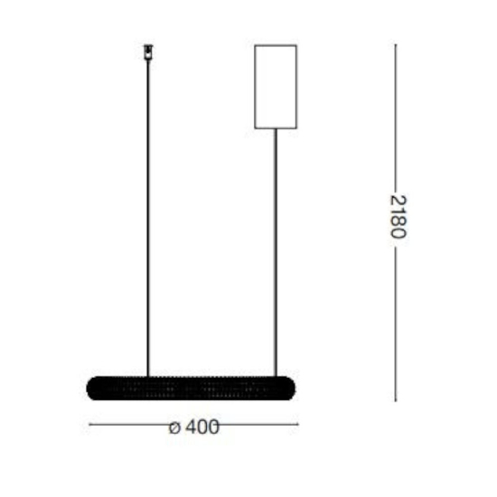 Ideal lux miracle sp d40 lampadario moderno cristalli led 3000k