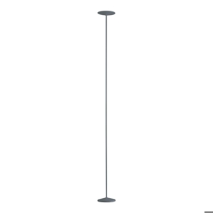 Linea light poe piantana grigio led 25w 3000k design moderno