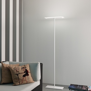 Piantana moderna led 28w 3000k dimmerabile linea light dublight fl